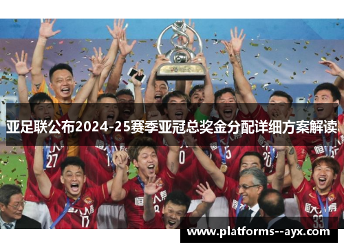 亚足联公布2024-25赛季亚冠总奖金分配详细方案解读